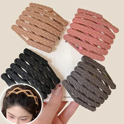 Creative Foldable Hairbands Women Retractable Portable Telescopic Toothed Non-slip Ear of Wheat Hair
