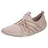 Slip-On Sneaker RIEKER, Damen, Gr. 42, rosa (altrosa), Textil, Lederimitat, casual, Schuhe, Barfußschuh, Schlupfschuh, Slipper in veganer Verarbeitung