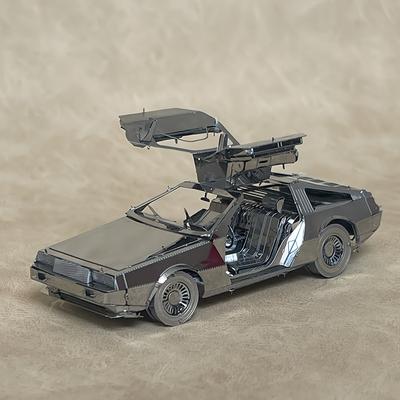 TEMU 3d Metal Puzzle Kit - Stainless Steel Model Assembly, Car Building Set For Craft Enthusiasts