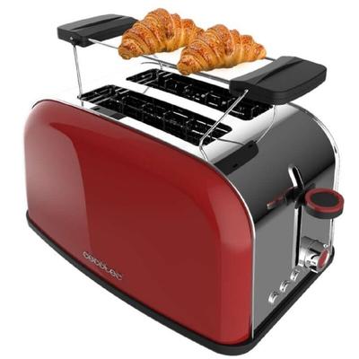 Vertikale Toaster Toastin' time 850 Red - Cecotec