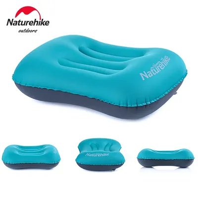 Naturehike Camping Pillow Travel Pillow Lightweight Backpacking Pillow Compressible Inflatable Pillow Cover Set Outdoor Pillow