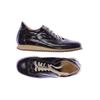 Santoni Damen Halbschuh, Gr. 38, bordeaux, Leder