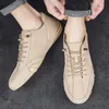 Herrenschuhe 2025, Business-Lederschuhe im britischen Stil, trendige Alltags-Pendler-Vielseitige Wanderschuhe mit weicher Sohle, luxuriöse Slipper
