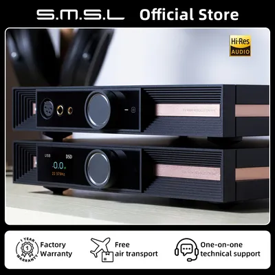 SMSL VMV P2 Kopfhörerverstärker Hi-End-Vorverstärker 32 Ohm 6 W symmetrischer und unsymmetrischer Image