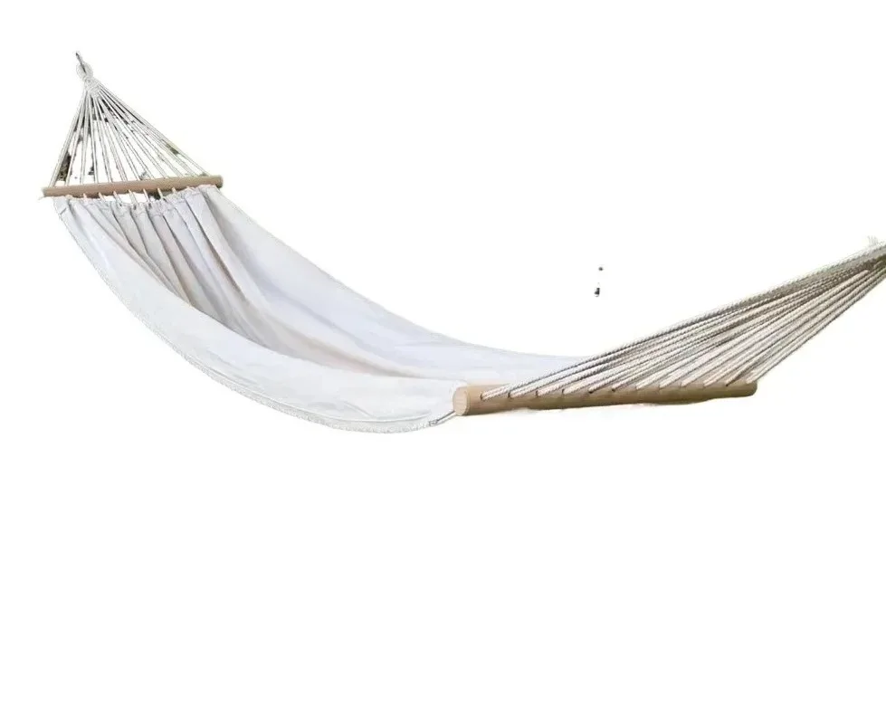 Hängematte Outdoor Camping Freizeit Leinwand verdickte Schaukel Hängematte Anti-Überschlag perfekt für Garten Terrasse Hinterhof
