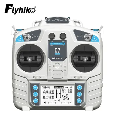 MicroZone MC7 C7 MINI 2.4G Remote Control Transmitter With MC8RE Receiver Radio System for RC