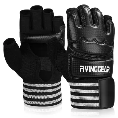 Unisex Boxing Gloves MMA Muay Thai Taekwondo Half Finger Training Gloves for Men And Women