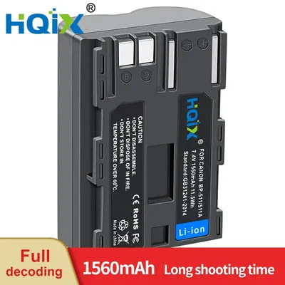 HQIX for Canon EOS 5D 10D 20D 30D 40D 50D 300D 60D Powershot G1 G2 G5 G3 G6 Prol pro90 IS Camera
