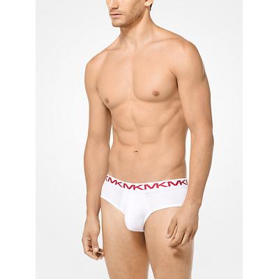 Michael Kors 3-Pack Cotton Briefs White XL