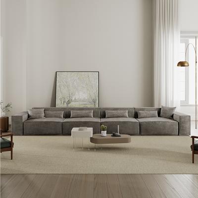 170.87" Power Sofa Bed Sleeper Sofa, Sectional Sofa Bed Couch with Track Arm, 6 Couch Pillows, Anti-scratch & Water-proof, Dark gray