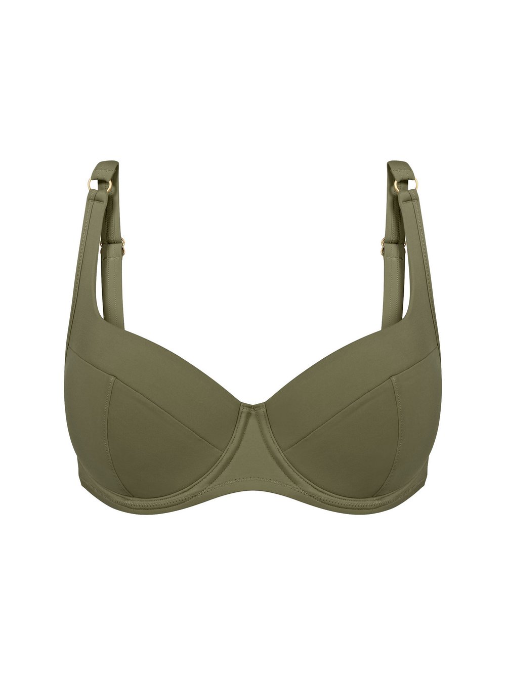 Triumph Bügel-Bikini-Top Damen khaki, 42B Image