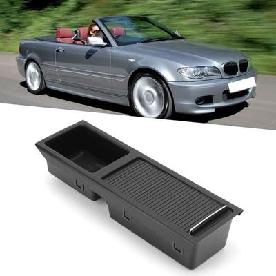 SNQ - für bmw E46 Mittelkonsolenablage, ABS-Mittelkonsolenhalterablage Aufbewahrungsbox-Einsatz