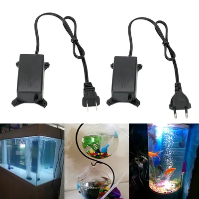 Aquarium Sauerstoff pumpe 2 w Aquarium Luftpumpe energie sparende geräuschlose rutsch feste Image