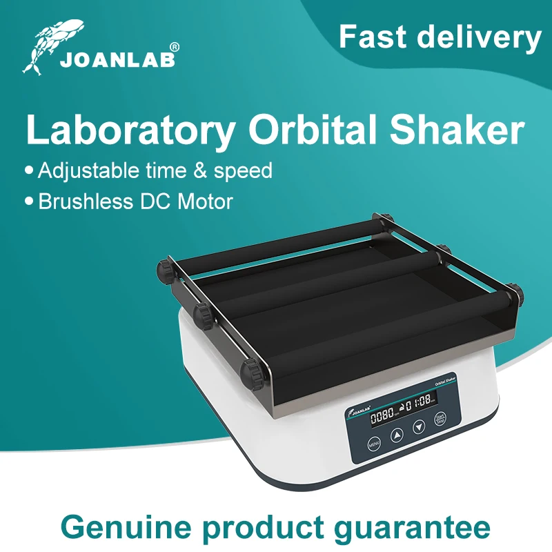 JOANLAB Orbital Shaker Digitalanzeige Orbital Rotator Shaker Labor Einstellbare Geschwindigkeit 200 U/min SK-20Pro Image