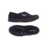 Superga Damen Sneakers, Gr. 37, schwarz, kein Etikett