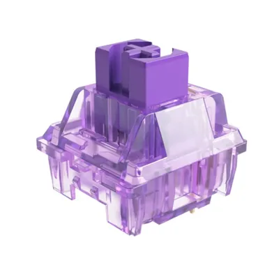 AKK0 CS JELLY PURPLE V2 Switch 56 Gf 3 Pins Tactile Switches POM Custom Mechanical Keyboard Gaming