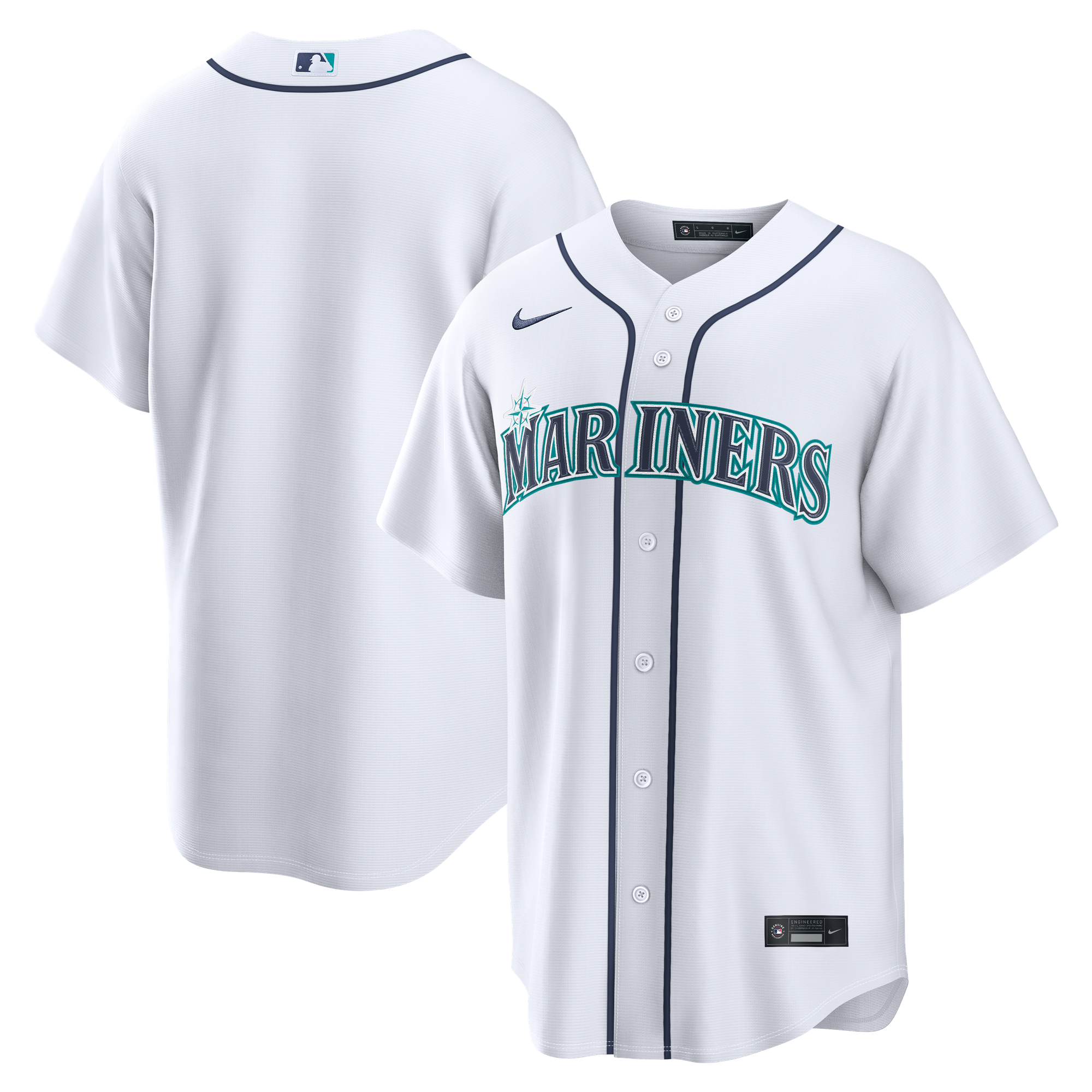 Seattle Mariners Nike Replica Home Jersey - Mens