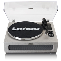 Lenco LS-440GY - Plattenspieler mit 4 eingebauten Lautsprechern Image