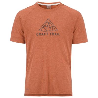Craft - Pro Trail Wool S/S Tee - Merinoshirt Gr L orange