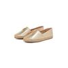 Espadrille TOMMY HILFIGER "TH LOGO METALLIC LEATHER ESPAD", Damen, Gr. 40, gold (goldfarben), Glattleder, modisch, Schuhe, Sommerschuh, Slipper, Schlüpfschuh mit TH-Schmuckelement