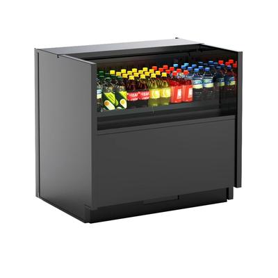 Structural Concepts CN33R-UC-E3 35 5/8" Oasis Vertical Open Air Cooler w/ 1 Level, 110-120v, Black