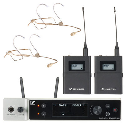 Sennheiser EW-DX HSP4 2 Dante Set S2-10