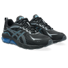 Sneaker ASICS SPORTSTYLE "GEL-QUANTUM 180 VIII", Gr. 46,5, schwarz (schwarz, digital aqua), Synthetik, Leder, sportlich, Schuhe