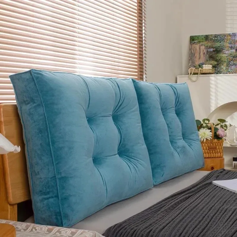 1pc Kopfteil Keil bett Tages bett Rückenlehne Rest Lese kissen Rückenlehne Position ierung Stütz polster Kissen mit abnehmbarem Bezug Image