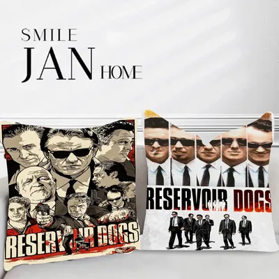 American Movie Reservoir Dogs Leinwand Malerei Kissenbezug für Schlafzimmer Zimmer und Wohnzimmer Image