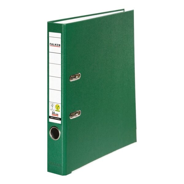 Falken Ordner A4 »PP-Color« 5 cm grün, 31.8 cm Image