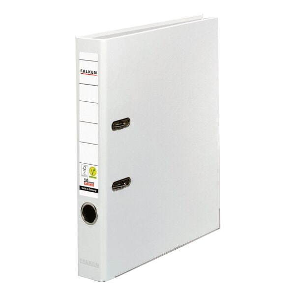Falken Ordner A4 »PP-Color« 5 cm weiß, 31.8 cm Image