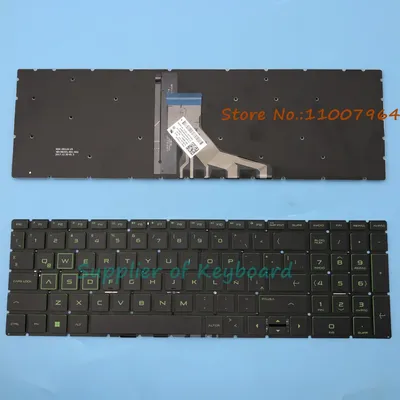 Latin Spanish/UK/French/Czech Slovakian Keyboard For HP Pavilion GAMING 15-EC 15-EC0000 15Z-EC