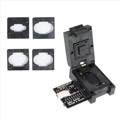 A49T RT-BGA169-01 BGA169 / BGA153 EMMC Adapter V2.5 with 4Pcs BGA Bounding Box for RT809H Programmer