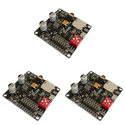 Hot Sale3x DY-HV20T Voice Playback Module 12V/24V Power Supply 10W/20W Amplifier Support Micro-SD
