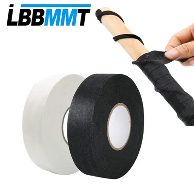 Multipurpose Hockey Cloth Tape 2.5cm x25m Strong Adhesive for Lacrosse, Baseball Bats, Rackets,