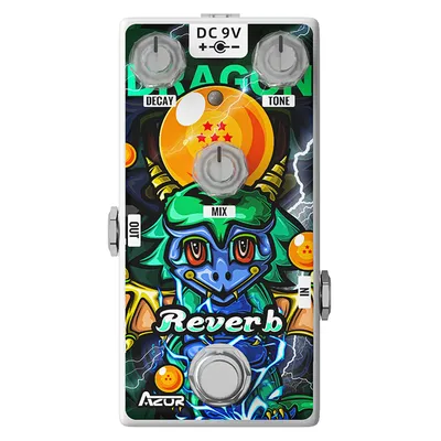 12 Zodiac Series AZOR AP-509 Dragon Reverb Guitar Pedal Effect Reverb Mini Pedal Good Quality Guitar
