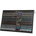 Mixer audio professionale OEM DX24C 99 tipi integrati di effetto riverbero DSP Mixer audio a 24 canali per mixer audio USB da palco