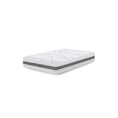 THE WHITE STONE Doppelmatratze King Size 240x260 Carbon Premium Quality, Antibakteriell, Anti-Milben, Anti-Allergie.| Höhe 20 cm | Fabriqué en Italie Image