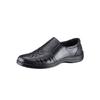 Slipper AIRSOFT, Herren, Gr. 44, schwarz, Glattleder, sportlich, Schuhe