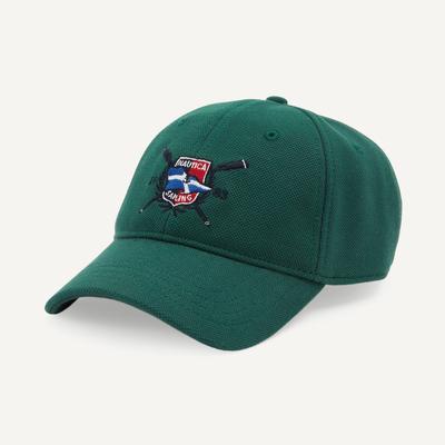 Nautica Men's Embroidered Graphic Cap Dark Dill, OS