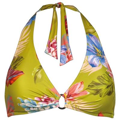 Lidea - Women's Botanic Burst Bikini Top Neck Halter - Bikini-Top Gr 44 - Cup: A bunt Image