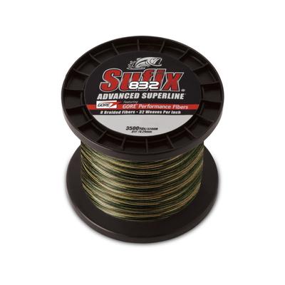 Sufix 832 Braid 8lb Line Camo 300 Yds 660-108CA