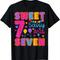 TEMU Sweet Sassy And Girls 7th Birthday 7 Years Old Girls T-shirt For Boys Soft Fabric, Breathable, Comfortable Short-sleeve Tees Summer Boys Shirts Kids Best Birthday Gift