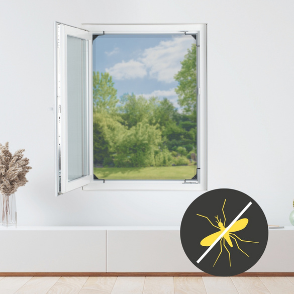 Moskitonetz Magic Fit anthrazit EASYmaxx Image