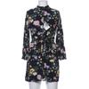 pieces Damen Kleid, Gr. 34, schwarz, Viskose