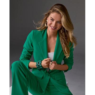 Boston Proper - Shamrock Green - Beyond Travel Classic Boyfriend Blazer - 6