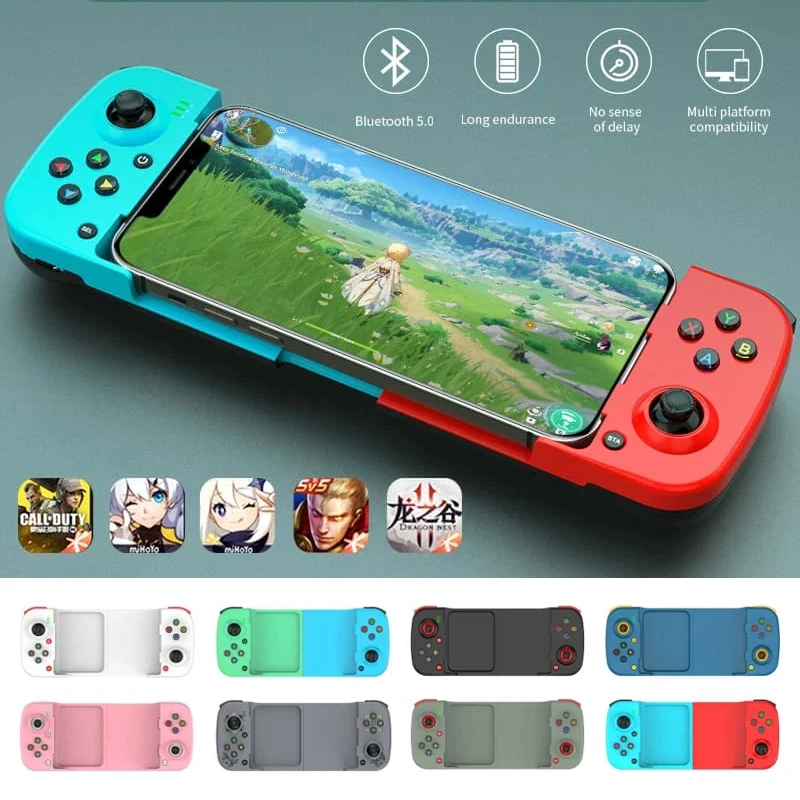 D3 Gamepad BT 5.0 Handy-Controller mit erweiterbarem Gamecontroller, Unterstützung für Android/iOS/Hongmeng Cell Game Controller Image