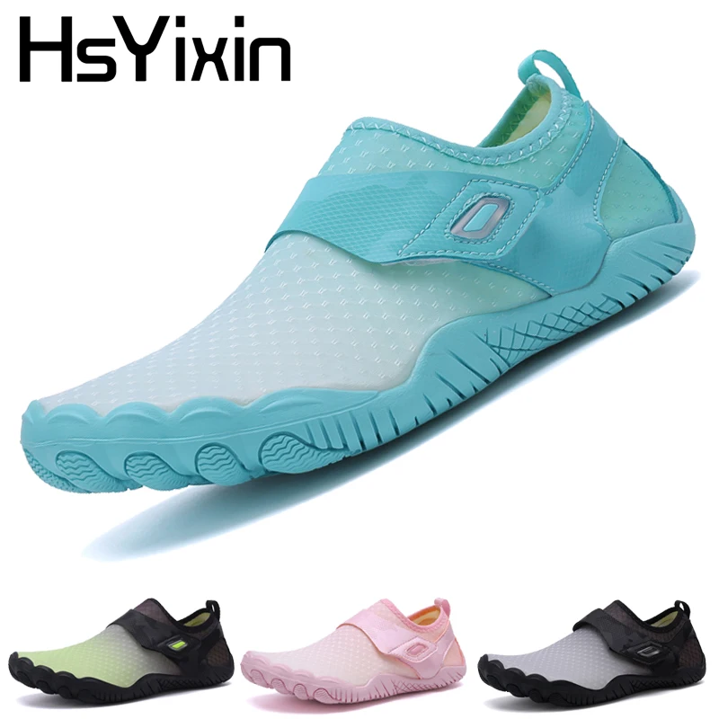 Wasserschuhe Männer Frauen Watschuhe Schwimmen Surfen Strand Pool Wandern Wasserschuhe, minimalistische Barfuß Aquaschuhe Yoga Schuh Image