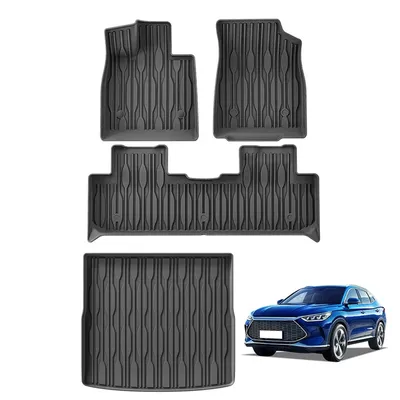 for BYD Seal U DM-i / Song Plus DM-i 2021-2024 2025 TPE Floor Mats and Cargo Liner All Weather Floor