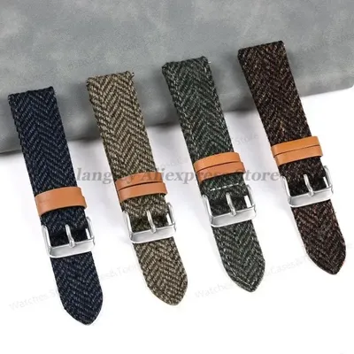 18 20 mm 22 mm Vintage Echtleder Armband Ersatzarmband Herren Damen Schnellverschluss für Seiko für Omega Handgelenkband Image